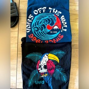 Men’s vans graphic tees